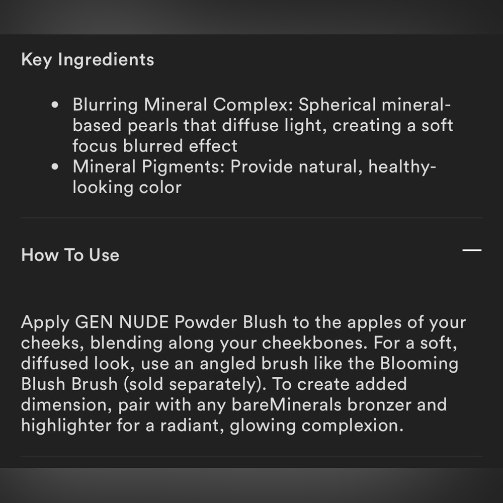 bareMinerals Gen Nude Powder Blush, ‘Call MyBlush’ - Picture 11 of 12